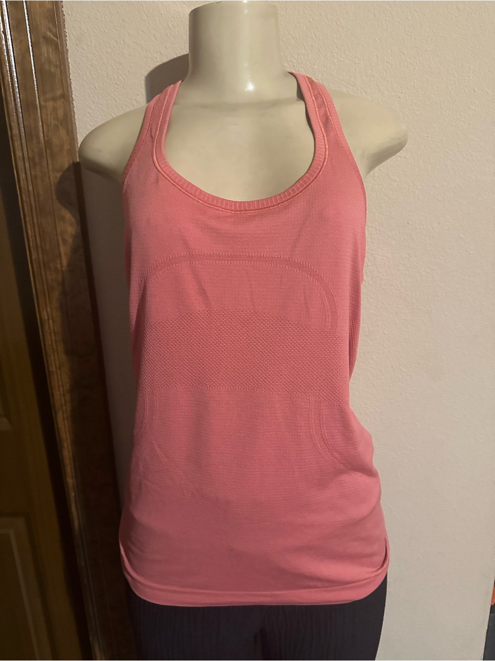lululemon athletica Coral Pink Racerback Tank